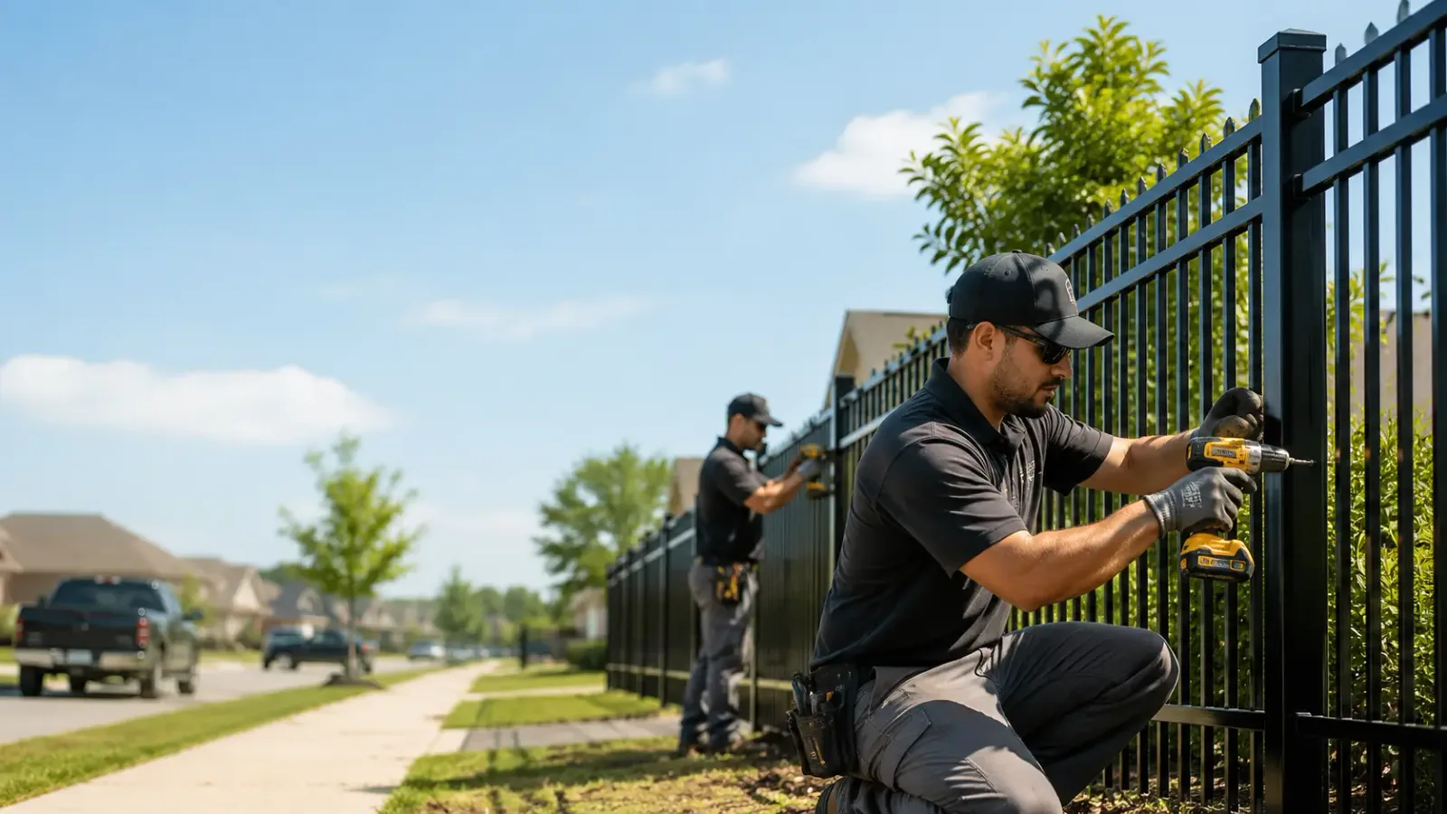 Metal Fence Installation in Wise, NC